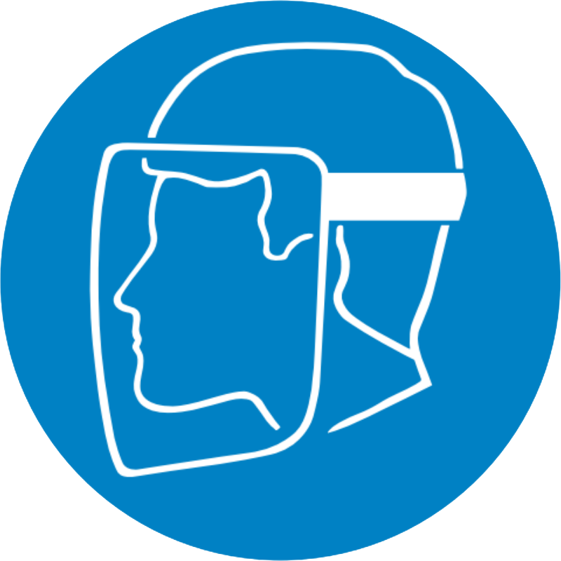 Icono Protección facial