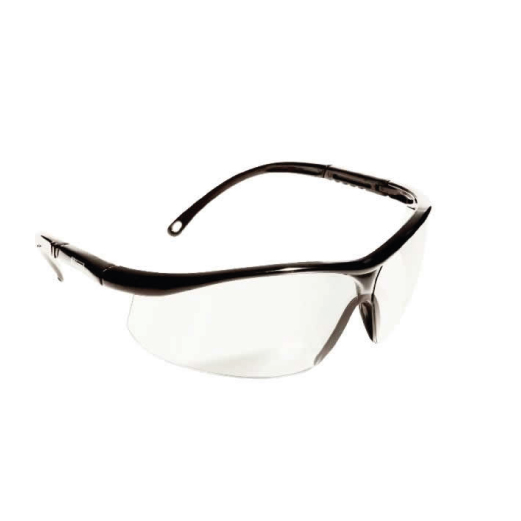 Imagen Anteojo MSA Maverick Ergonómico Patilla Regulable HC Antiraya Transp o Gris IRAM
