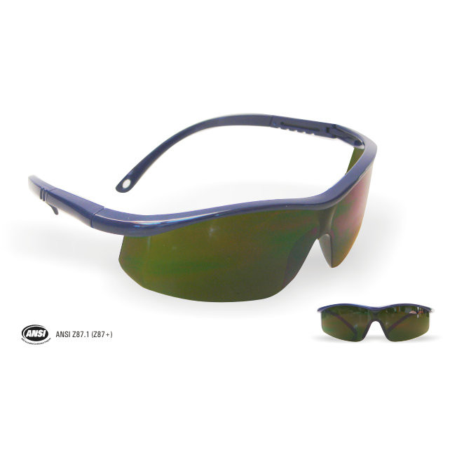 Imagen Anteojo Libus Argon Elite Patilla Regulable AF Antiempaño Din 3 o 5 para Soldadura IRAM