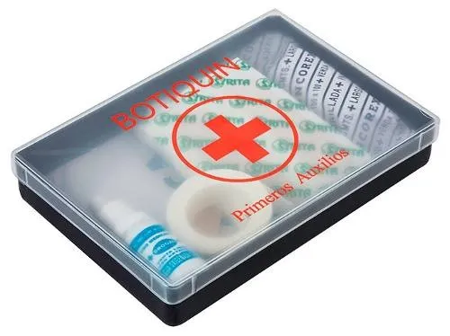 Imagen Botiquín Polipropileno Cristal 160x110x25 (8 Elementos) Cod.101