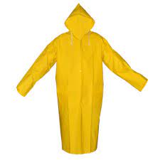 Imagen Capa de Lluvia PVC Amarilla Espesor 0,35 mm del L al XXXL