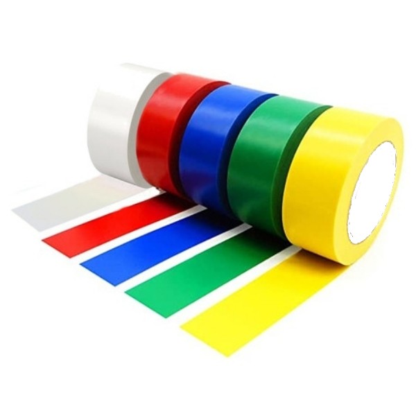 Imagen Cinta Demarcatoria Vinílica Adhesiva 50 mm x 33 mts Colores Varios Idem 3M 471