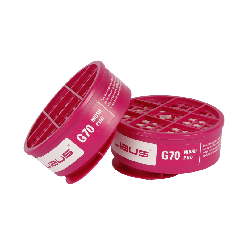 Imagen Filtro Libus G70 P100 Alta Eficiencia para Partículas (idem 3M 7093)
