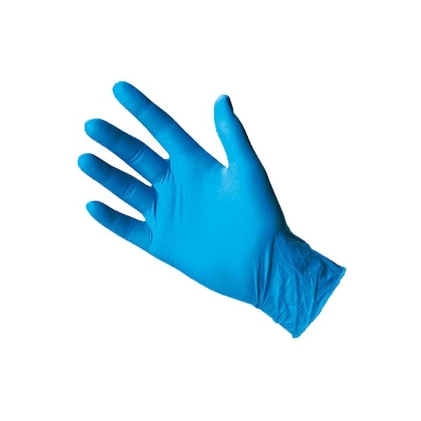 Imagen Guante Nitrilo Examinación Sin Polvo Caja x 100 Talles S-M-L-XL