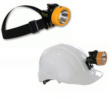 Imagen Lámpara Minera para Casco Opcion Vincha Elastizada Cargador de Baterias Incluido Steelpro