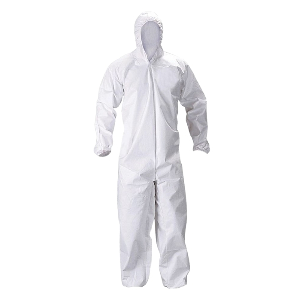 Imagen Mameluco Descartable Laminado Respirable con Capucha Idem Tyvek Talles XL-XXL-XXXL