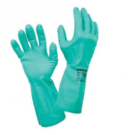 Imagen Par Guante Acrilo Nitrilo Flocado Talles del 7 al 11 IRAM