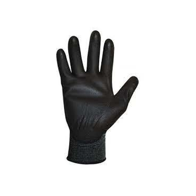 Imagen Par Guante Tejido Nylon PU G10 Dorso Ventilado Talle 9 IRAM