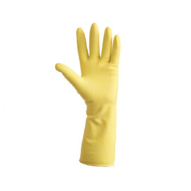 Imagen Par Guante Látex Uso Doméstico Talles del S al XL IRAM