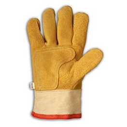 Imagen Par Guante Descarne Amarillo o Gris Premium con Refuerzo Puño corto