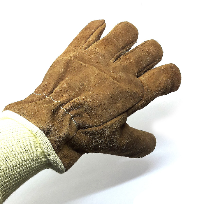 Imagen Par Guante Cuero Ignífugo para Bombero