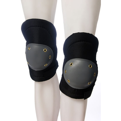 Imagen Rodillera de Seguridad Goma Espuma Alta Densidad Coraza Exterior Plástica